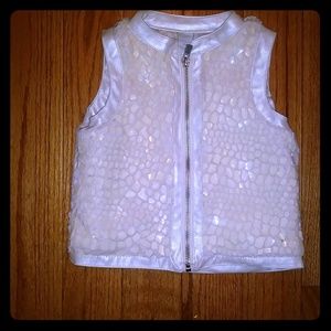 Faux Leather Tahari Vest